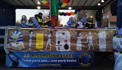 cabalgata reyes alcorcón basket