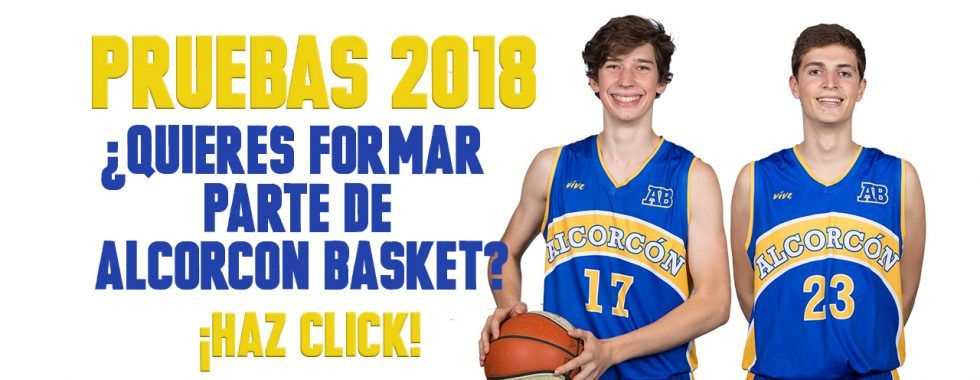 Pruebas Alcorcon Basket 2018