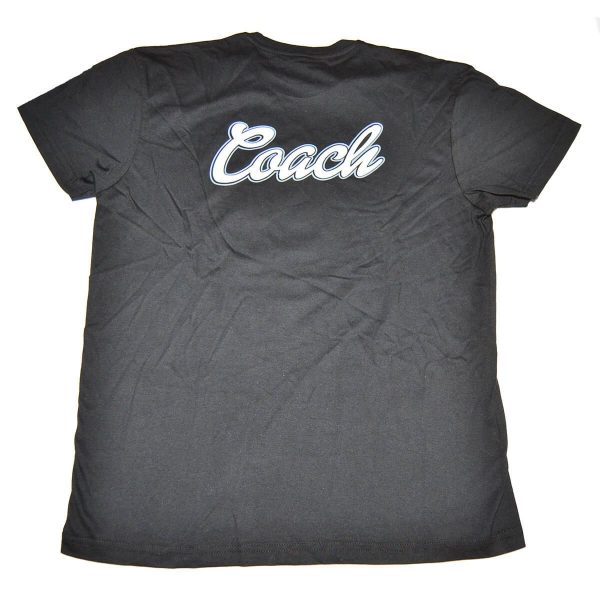 camiseta coach ab negra