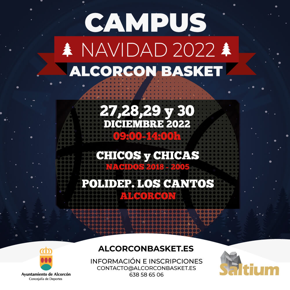 campus navidad alcorcon basket 2022
